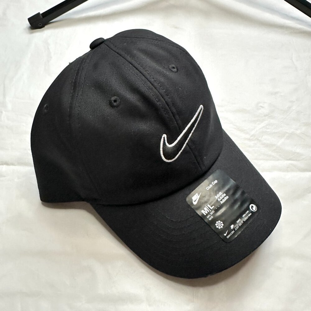 Nike Club Unstructured Swoosh Cap Men's Swoosh Athletic Sport Hat Size M/L NWT